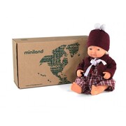 Miniland Doll 38cm Caucasian Girl and Outfit Boxed Set 31052