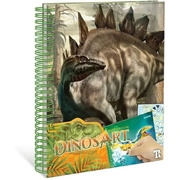 DinosArt Dinosaurs Creative Book Sticker By Number