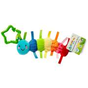 ELC Early Learning Centre Blossom Farm Cookie Caterpillar Rattle Plush Toy