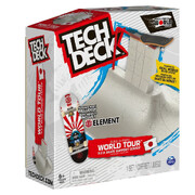 Tech Deck Street Spots Build a Park World Tour - P.F.K Skate Support Center with Element Board