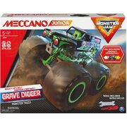 Meccano Junior Monster Jam Grave Digger Truck