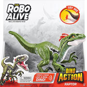 Zuru Robo Alive Dino Action Raptor
