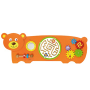 Viga Wooden Bear Wall Game Educational, Motor skills, Activities Toy