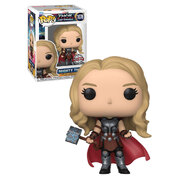 Funko Pop Marvel Thor Love and Thunder Mighty Thor Metallic #1076 Vinyl Figure