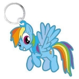 My Little Pony (unofficial) Rainbow Dash Keychain Keyring