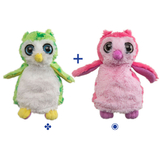 Wild Republic Switch A Rooz Plush - Owl Hoot and Hollar 