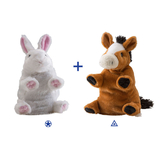 Wild Republic Switch A Rooz Plush - Horse Bunny Lucky & Charm