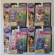 Littlest Pet Shop Pet Pawsabilities Set of 4 (Dane, Roxy , Speedy, Warren)