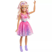 Barbie Large Star Power best friend fashion doll - blonde pink dress 28" 70cm