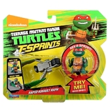 TMNT Ninja Turtles T-Sprints Rapid Assault Raph w/ Stealth Bike