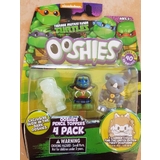 TMNT Ooshies Ninja Turtles- 4 Pack figures - 4 styles to choose from