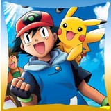 Pokemon Pikachu & Ash Pillow Case 40 x 40 cm 