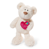 Nici Dangling Love Bear with Hot Pink Heart 35 cm Plush