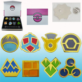 Pokemon Pins League Badge set 