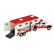 Breyer Stablemates Animal Rescue Truck & Gooseneck Trailer 1:32 Scale