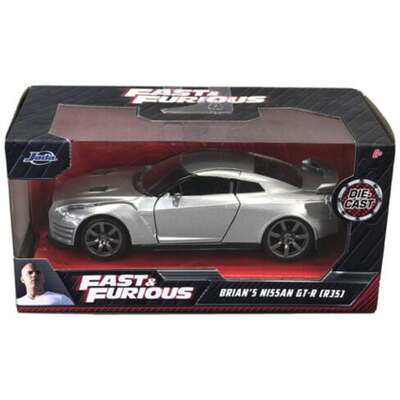 Jada Fast & Furious Die-cast 1:32 Brian's Nissan GT-R [R35] (2009)