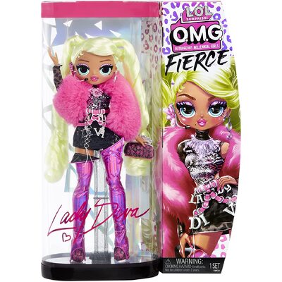 LOL Surprise OMG Fierce Lady Diva Fashion Doll with Surprises