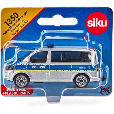 Siku 1350 Die-Cast Vehicle Volkswagen Police Team Van