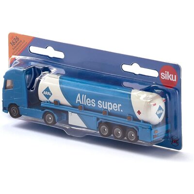 Siku 1626 Die-Cast Vehicle 1:87 Scale Tanker with Trailer