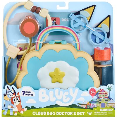 Bluey Cloud Bag Doctor's Playset