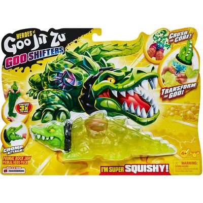 Heroes Of Goo Jit Zu Goo Shifters Primal Hero Pack Rock Jaw