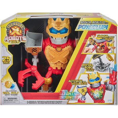 Treasure X Robots Gold Mega Treasure Bot