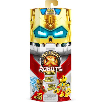 Treasure X Robots Gold Remove, Build, Discover, 15 Levels of Adventure Mystery Pack