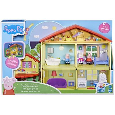 Peppa Pig Peppa?s Club Playtime to Bedtime House (missing a figure)