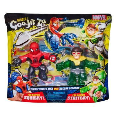 Heroes of Goo Jit Zu Marvel Versus Pack Ultimate Spider-Man versus Doctor Octopus