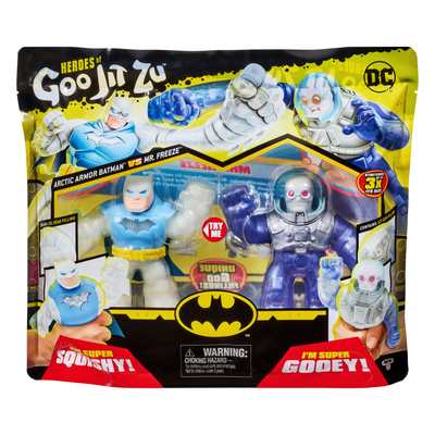 Heroes of Goo Jit Zu DC Versus Pack Arctic Armor Batman Vs Mr. Freeze