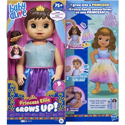 Baby Alive Grows Up! Like Me Isabella Brown Hair 