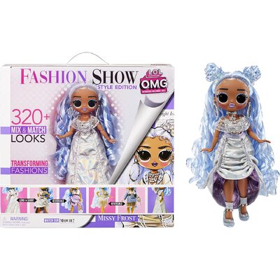 LOL Surprise OMG Fashion Show Style Edition Missy Frost Fashion Doll with 320+ Fashion Looks