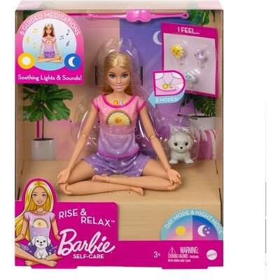 Barbie Self-Care Rise & Relax Doll