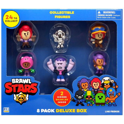 Brawl Stars 8-Pack Deluxe Box [Pack: 1]