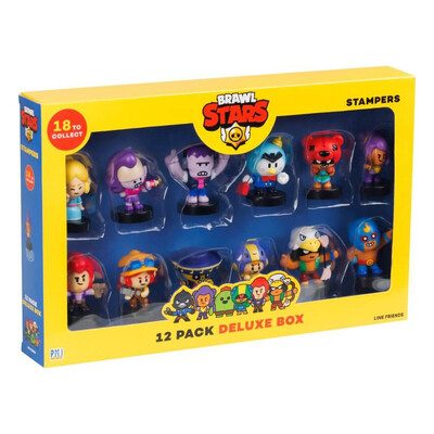 Brawl Stars Stampers 12-Pack Deluxe Box [Pack: 1]