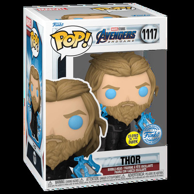 Funko Pop Marvel Avengers Endgame Thor Glow in the dark #1117 Vinyl Figure