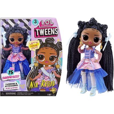 LOL Surprise Tween Series 3 Fashion Doll Nia Regal with 15 Surprises