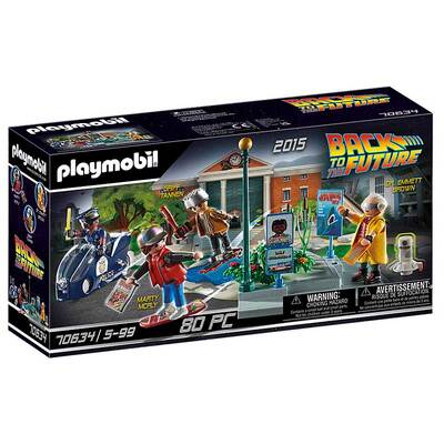 Playmobil Back to the Future Hoverboard Chase 70634 80pc
