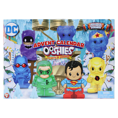 Ooshies DC 2022 Advent Calendar with 24 Figures