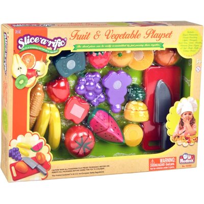 Slice-a-rific Fruits & Vegetable Playset