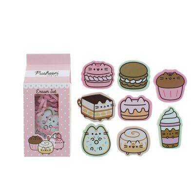 Pusheen The Cat Patisserie Eraser Set