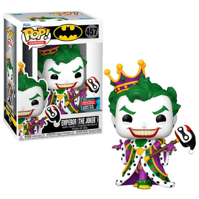 Funko POP DC Super Heroes Emperor The Joker NYCC 2022 #457 Vinyl Figure