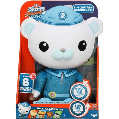 Octonauts Above & Beyond Talking Plush Captain Barnacles Toy
