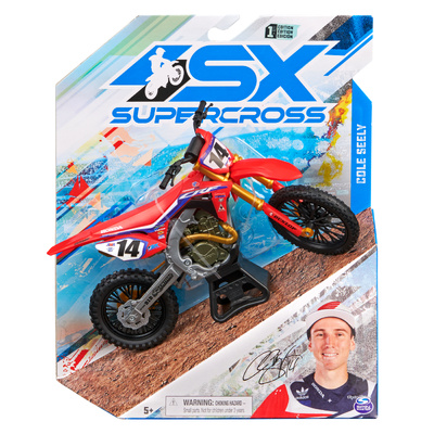 SX Supercross 1:10 Die-Cast Motorcycle Cole Seely