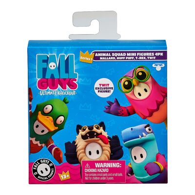 Fall Guys Ultimate Knockout Mini Figure 4 Pack Animal Squad