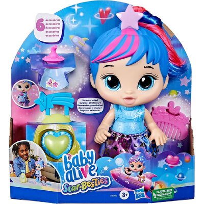 Baby Alive Star Besties Doll Stellar Skylar 8-inch
