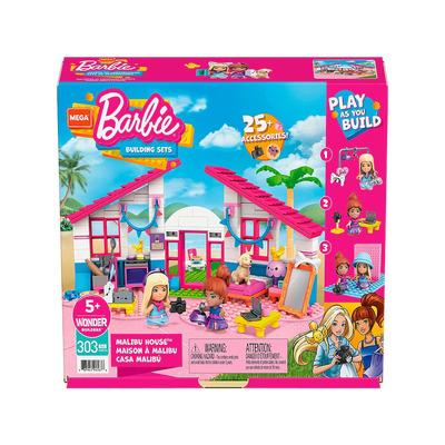 Mega Construx Building Sets Barbie Malibu House