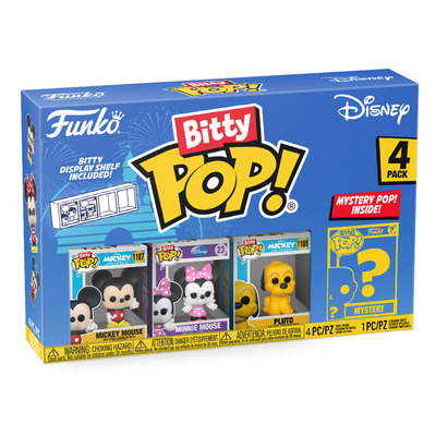 Funko POP Disney Mickey Bitty Pop! 4-Pack