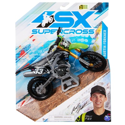 SX Supercross 1:10 Die-Cast Motorcycle Austin Forkner