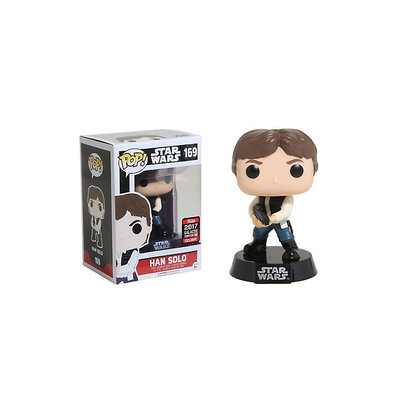Funko POP Star Wars 2017 Convention Exclusive Han Solo #169 (Damaged Box)